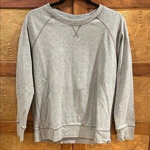 Eddie Bauer Heather Gray Cotton Blend Top